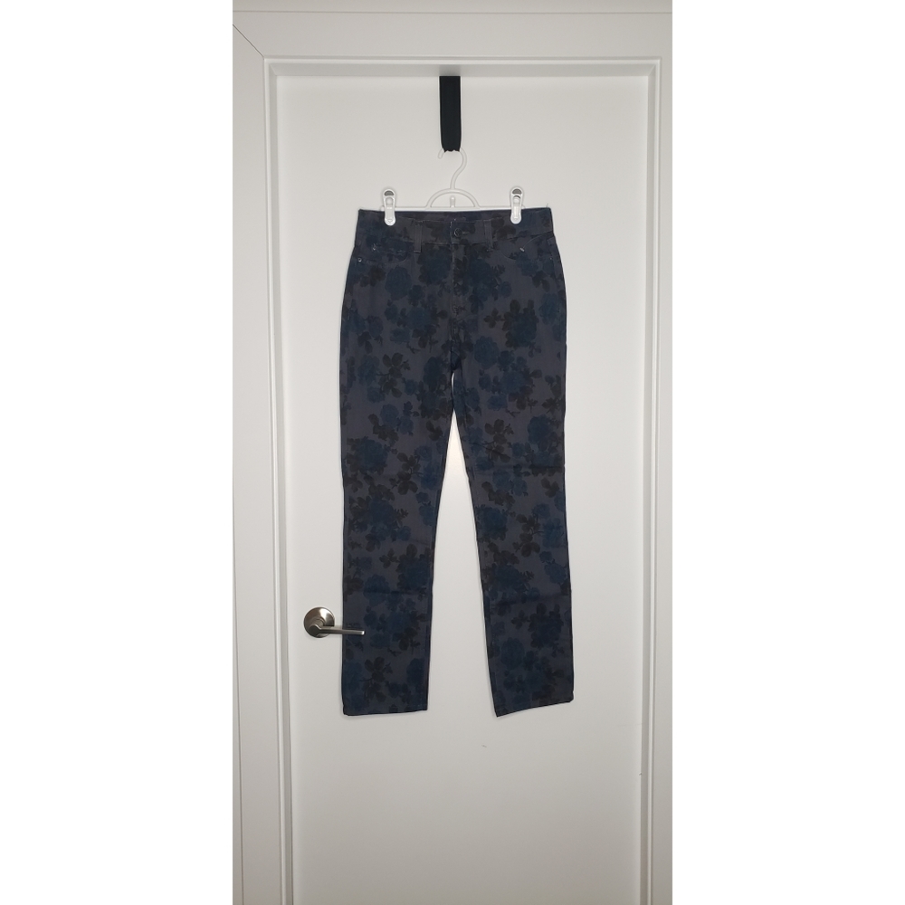 NYDJ Floral Print Jeans